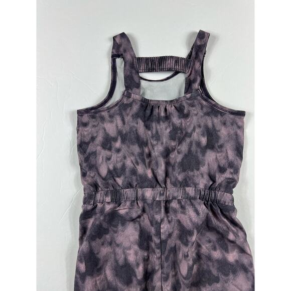 All In Motion Girls Tie Dye Athletic Tank Romper 4 5 / XS - Picture 4 of 7